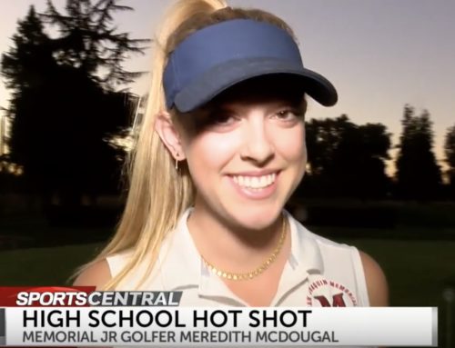 Memorial golfer Meredith McDougal is this week’s High School Hot Shot